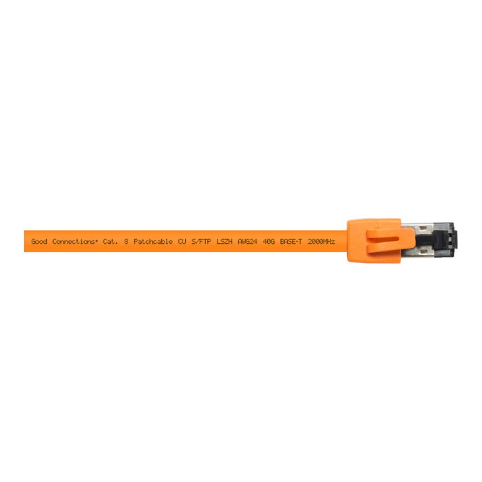 GoodConnections Patchkabel Cat. 8.1 S/FTP de 1,5 m, Naranja