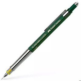 Faber-Castell Portaminas TK-Fine Vario L 0,35 mm HB Verde-Plata