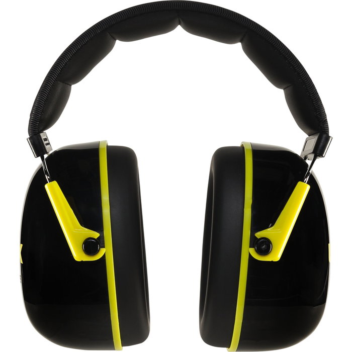 uvex Protección auditiva de cápsula K2 Negro/Amarillo
