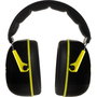 uvex Protección auditiva de cápsula K2 Negro/Amarillo