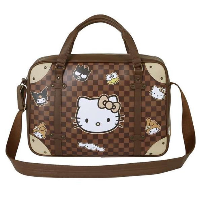Karactermania Bolso para Portátil Hello Kitty Squares Marrón Karactermania Bolso para Portátil Hello Kitty Squares Marrón