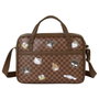 Karactermania Bolso para Portátil Hello Kitty Squares Marrón