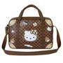 Karactermania Hello Kitty Squares Bolso para Portátil Laptop Marrón 30x42x9 cm