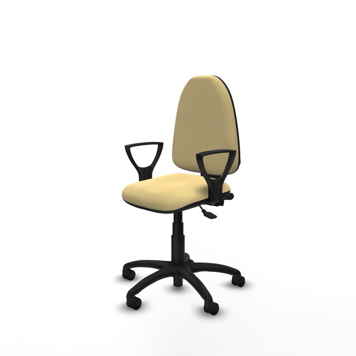 PIQUERAS Y CRESPO Silla de oficina Aýna color Crema con mecanismo Asincro PIQUERAS Y CRESPO Silla de oficina Aýna color Crema con mecanismo Asincro