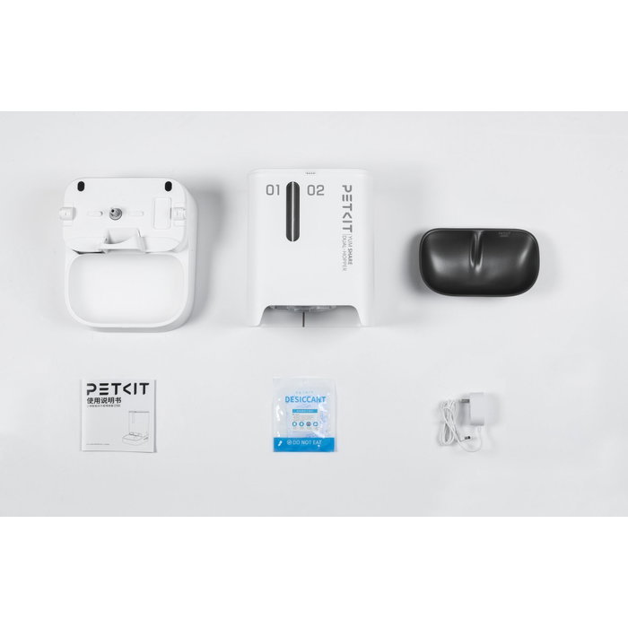 Petkit YumShare Dual Comedero Automático para Mascotas Blanco Petkit YumShare Dual Comedero Automático para Mascotas Blanco