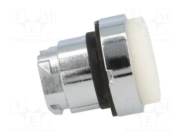 SCHNEIDER ELECTRIC Interruptor de presión blanco 22mm ZB4BW11