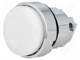 SCHNEIDER ELECTRIC Interruptor de presión blanco 22mm ZB4BW11