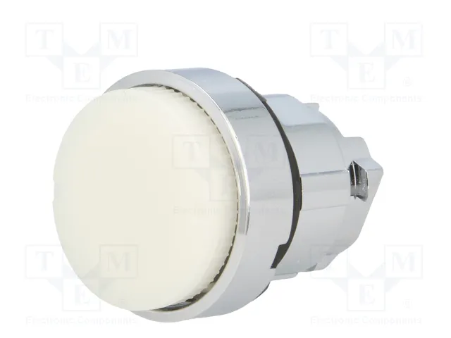 SCHNEIDER ELECTRIC Interruptor de presión blanco 22mm ZB4BW11