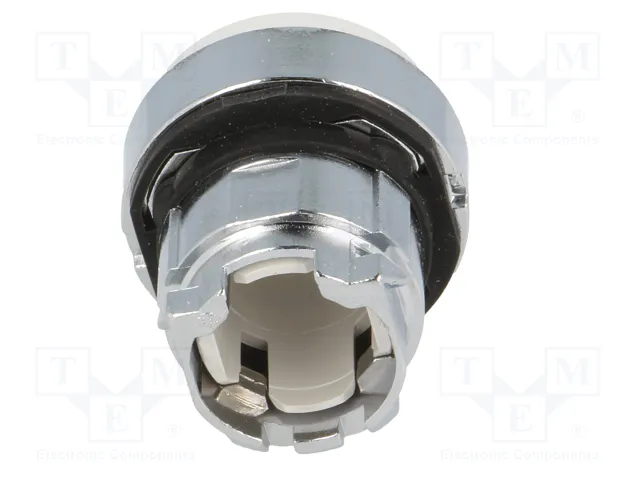SCHNEIDER ELECTRIC Interruptor de presión blanco 22mm ZB4BW11