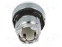 SCHNEIDER ELECTRIC Interruptor de presión blanco 22mm ZB4BW11