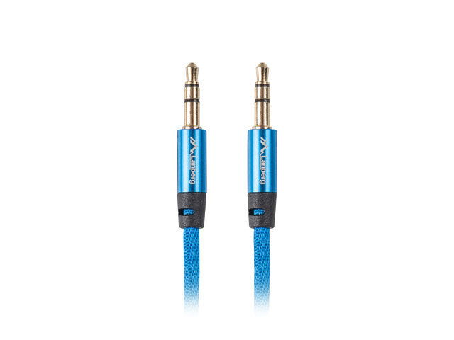 Lanberg CA-MJMJ-10CU-0030-BL Cable Minijack 3.5 mm Macho a Macho, 3m, Azul Lanberg CA-MJMJ-10CU-0030-BL Cable Minijack 3.5 mm Macho a Macho, 3m, Azul
