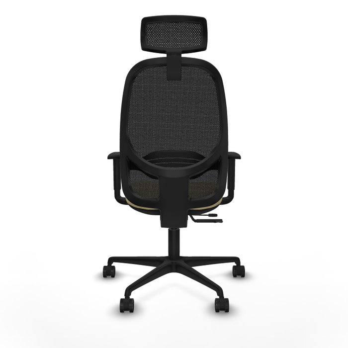 PIQUERAS Y CRESPO Silla de oficina Cilanco con mecanismo Sincro/Traslack Crema y Negro PIQUERAS Y CRESPO Silla de oficina Cilanco con mecanismo Sincro/Traslack Crema y Negro