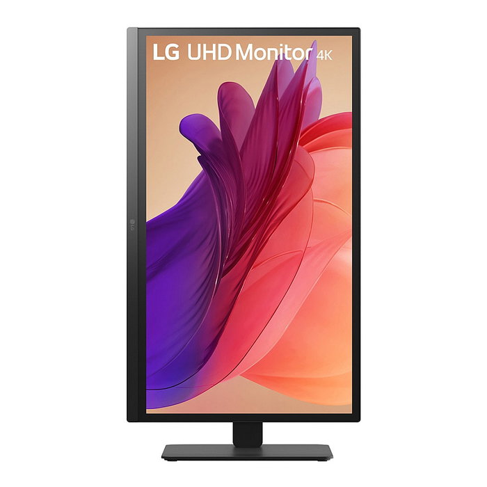 LG 27BA45U-B Monitor 27" 4K UHD IPS 100Hz HDR10 Pivot y Ajuste de Altura, 3840x2160, 5ms, 2xHDMI, DisplayPort, Negro
