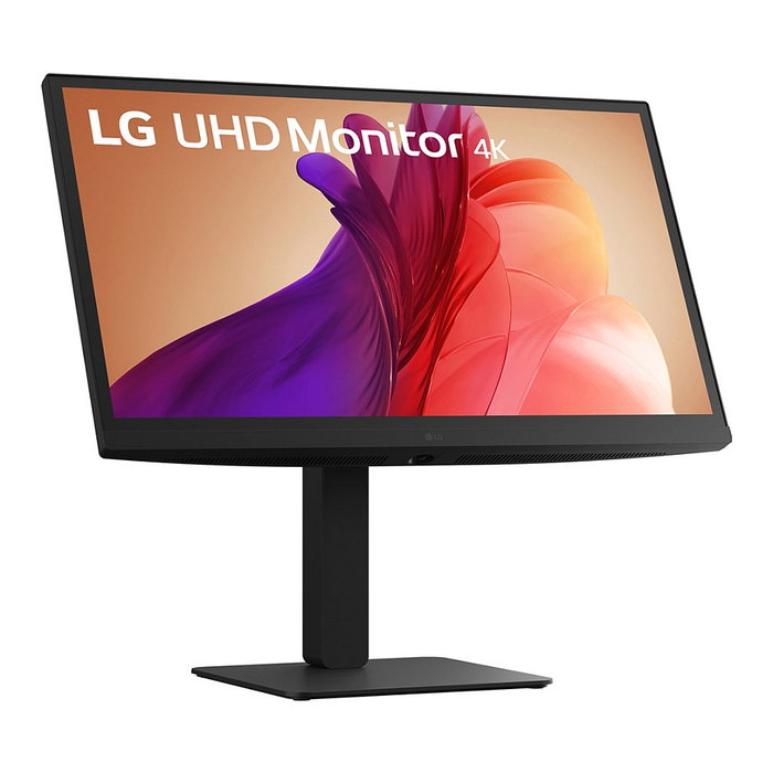 LG 27BA45U-B Monitor 27" 4K UHD IPS 100Hz HDR10 Pivot y Ajuste de Altura, 3840x2160, 5ms, 2xHDMI, DisplayPort, Negro