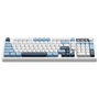 Ajazz AF98 PLUS Teclado Membranoso Inalámbrico Blanco