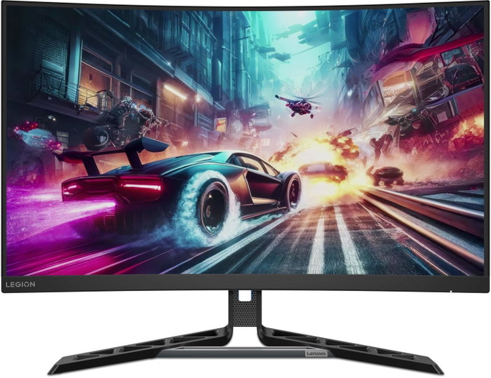 Lenovo Legion R32qc-30 Monitor Gaming 31.5Curvo QHD 180Hz VA Black