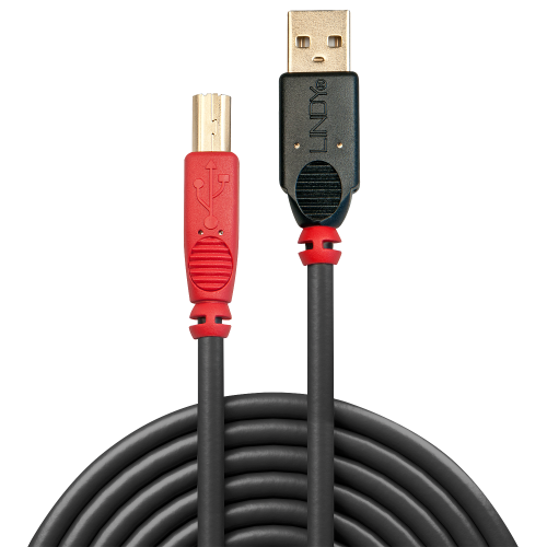Lindy Cable USB 2.0 Activo Tipo A a B de 10m