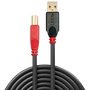 Lindy Cable USB 2.0 Activo Tipo A a B de 10m