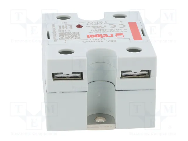 RELPOL RSR52 Relé de semiconductor monofásico 80A 48-530VAC