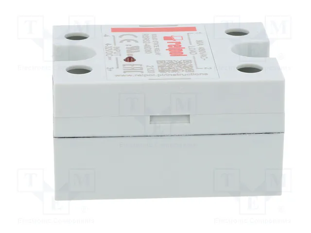 RELPOL RSR52 Relé de semiconductor monofásico 80A 48-530VAC