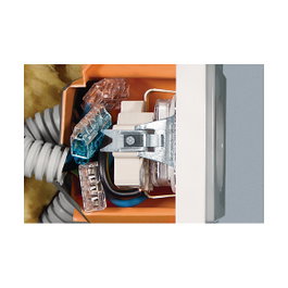 Hellermann HCPM-8-PC-BK/CL Regleta de conexión de 8 polos negro