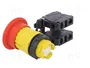 SCHNEIDER ELECTRIC Interruptor de emergencia Harmony XB5 rojo NC x2