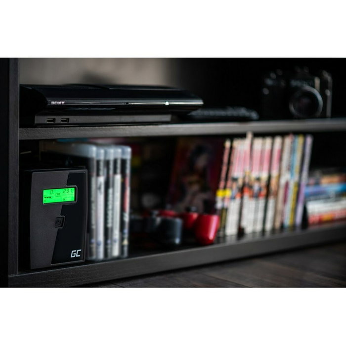 Green Cell UPS02 800VA 480W Negro Green Cell UPS02 800VA 480W Negro