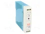 MEAN WELL MDR-20-24 Fuente de alimentación de impulso 24W 24VDC 1A para carril DIN
