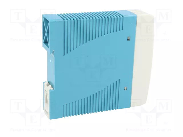 MEAN WELL MDR-20-24 Fuente de alimentación de impulso 24W 24VDC 1A para carril DIN MEAN WELL MDR-20-24 Fuente de alimentación de impulso 24W 24VDC 1A para carril DIN