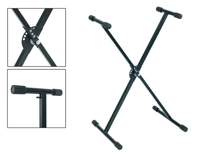 Soporte Teclado Boston X Negro Soporte Teclado Boston X Negro