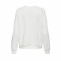 Sudadera sin Capucha Mujer Only Onlkimmie Blanco