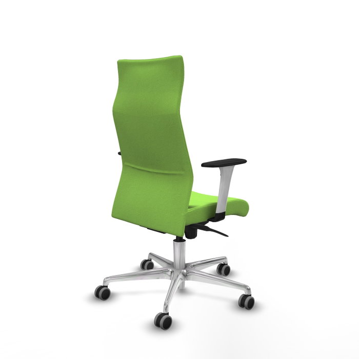PIQUERAS Y CRESPO Sillón Albacete Pistacho con Mecanismo Sincro y Base de Aluminio PIQUERAS Y CRESPO Sillón Albacete Pistacho con Mecanismo Sincro y Base de Aluminio