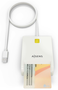 Aisens Lector de Tarjeta Inteligente DNI ASCR-SN07-W Blanco