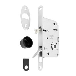 CERRAD/PICAP. MAGNETICOS E50 Picaporte Magnético Puerta Corredera Baño - Cromo Satinado, Negro Mate O Blanco Mate
