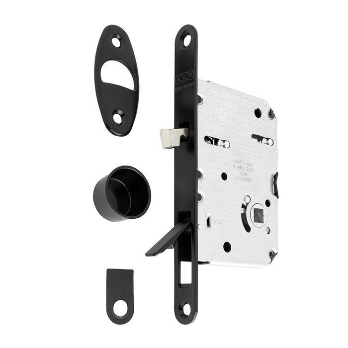 CERRAD/PICAP. MAGNETICOS E50 Picaporte Magnético Puerta Corredera Baño - Cromo Satinado, Negro Mate O Blanco Mate CERRAD/PICAP. MAGNETICOS E50 Picaporte Magnético Puerta Corredera Baño - Cromo Satinado, Negro Mate O Blanco Mate