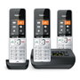 Gigaset COMFORT 500A Trio Negro, Plata