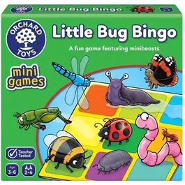 Orchard Little Bug Bingo Juego de Bingo para Niños de 3 a 6 Años
