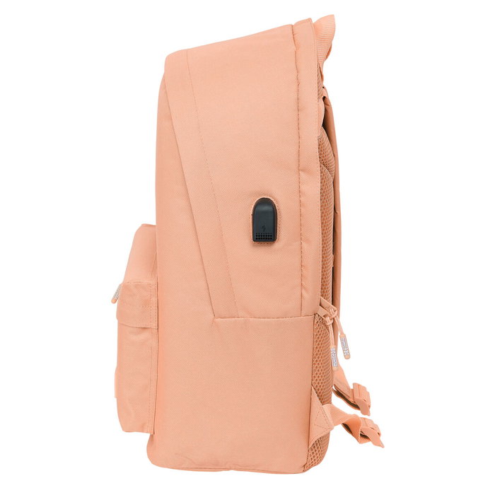 Safta Mochila Munich Basics Peach para Portátil 15,6 pulgadas con USB Safta Mochila Munich Basics Peach para Portátil 15,6 pulgadas con USB