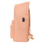 Safta Mochila Munich Basics Peach para Portátil 15,6 pulgadas con USB