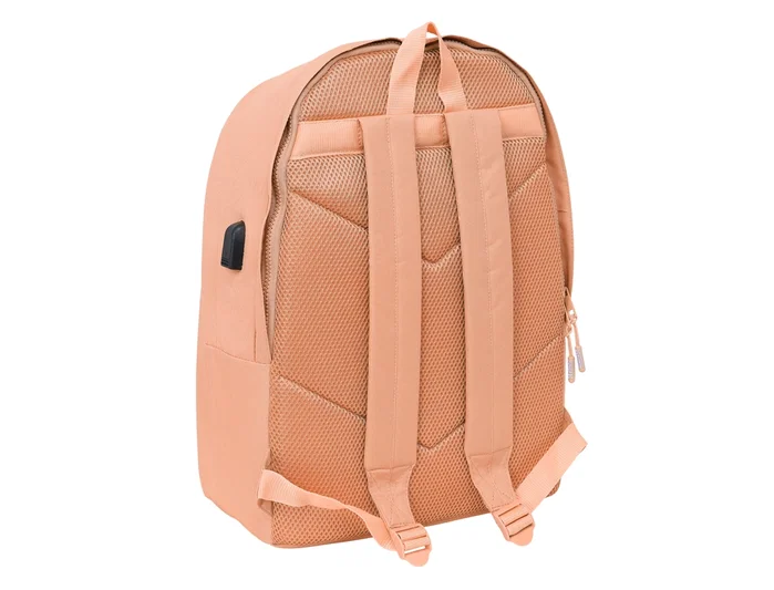 Safta Mochila Munich Basics Peach para Portátil 15,6 pulgadas con USB Safta Mochila Munich Basics Peach para Portátil 15,6 pulgadas con USB