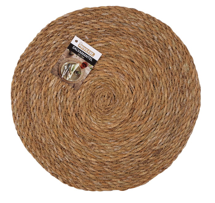 Privilege Salvamantel Redondo Seagrass 30 cm (36 Unidades)