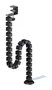 Neomounts ADS06-131BL Organizador Vertebral de Cables con Montaje de Abrazadera