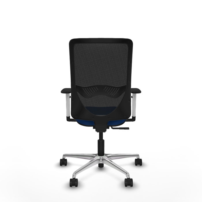 PIQUERAS Y CRESPO Silla de oficina Zulema con mecanismo Sincro, Azul y Negro PIQUERAS Y CRESPO Silla de oficina Zulema con mecanismo Sincro, Azul y Negro