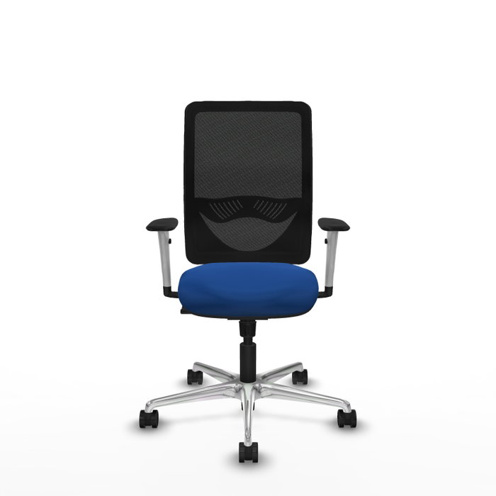 PIQUERAS Y CRESPO Silla de oficina Zulema con mecanismo Sincro, Azul y Negro PIQUERAS Y CRESPO Silla de oficina Zulema con mecanismo Sincro, Azul y Negro