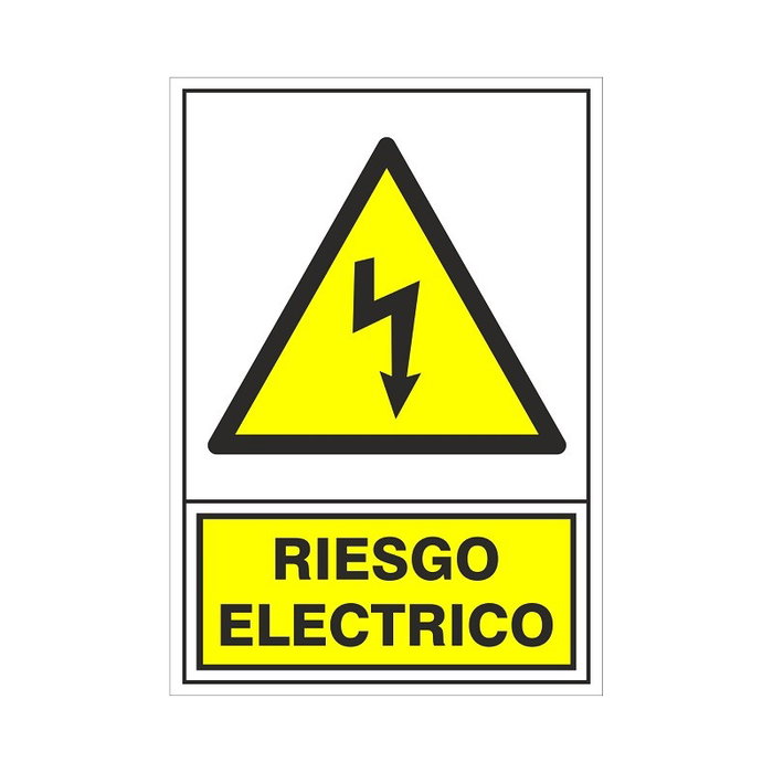 DUVER Señal 312 Plast.295X210 Riesgo Eléctrico DUVER Señal 312 Plast.295X210 Riesgo Eléctrico