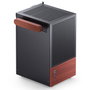 Jonsbo T6 Mini Tower con Vidrio Templado y Madera - Negro