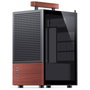 Jonsbo T6 Mini Tower con Vidrio Templado y Madera - Negro