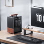 Jonsbo T6 Mini Tower con Vidrio Templado y Madera - Negro