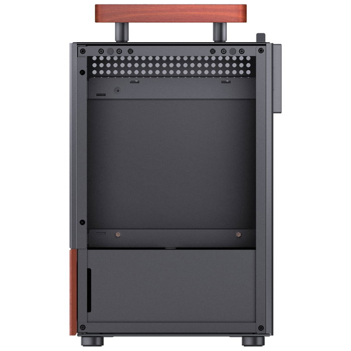 Jonsbo T6 Mini Tower con Vidrio Templado y Madera - Negro
