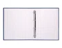 Liderpapel Carpeta de 4 anillas 25mm Mixtas Folio Cartón Forrado Azul